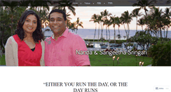 Desktop Screenshot of nandaandsangeetha.com